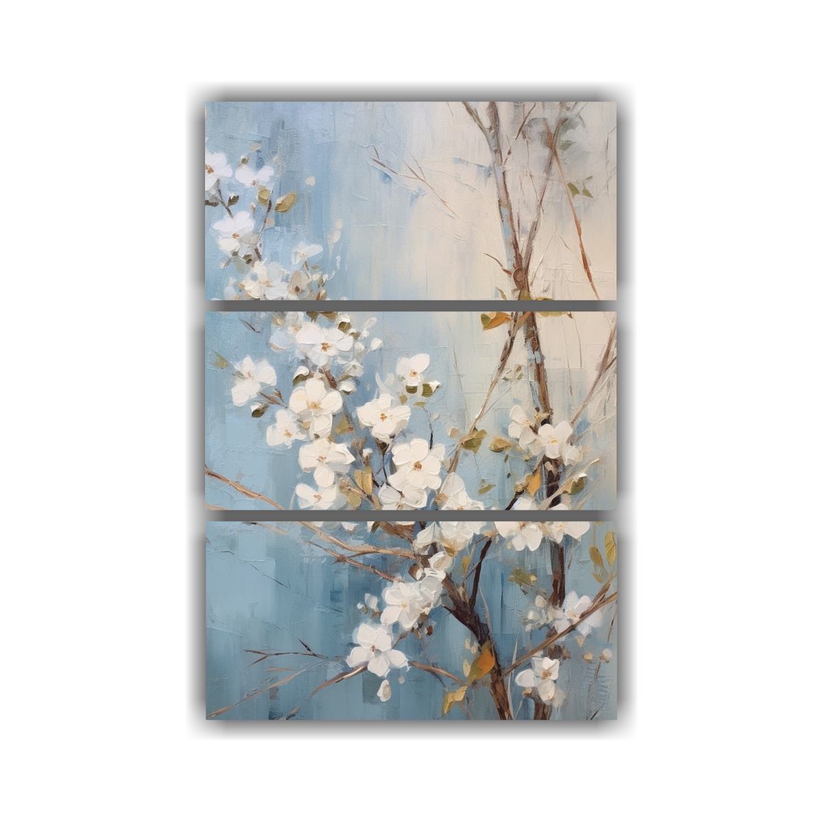 cuadros-de-flores-blancas-en-ramas-estilo-cl-sico