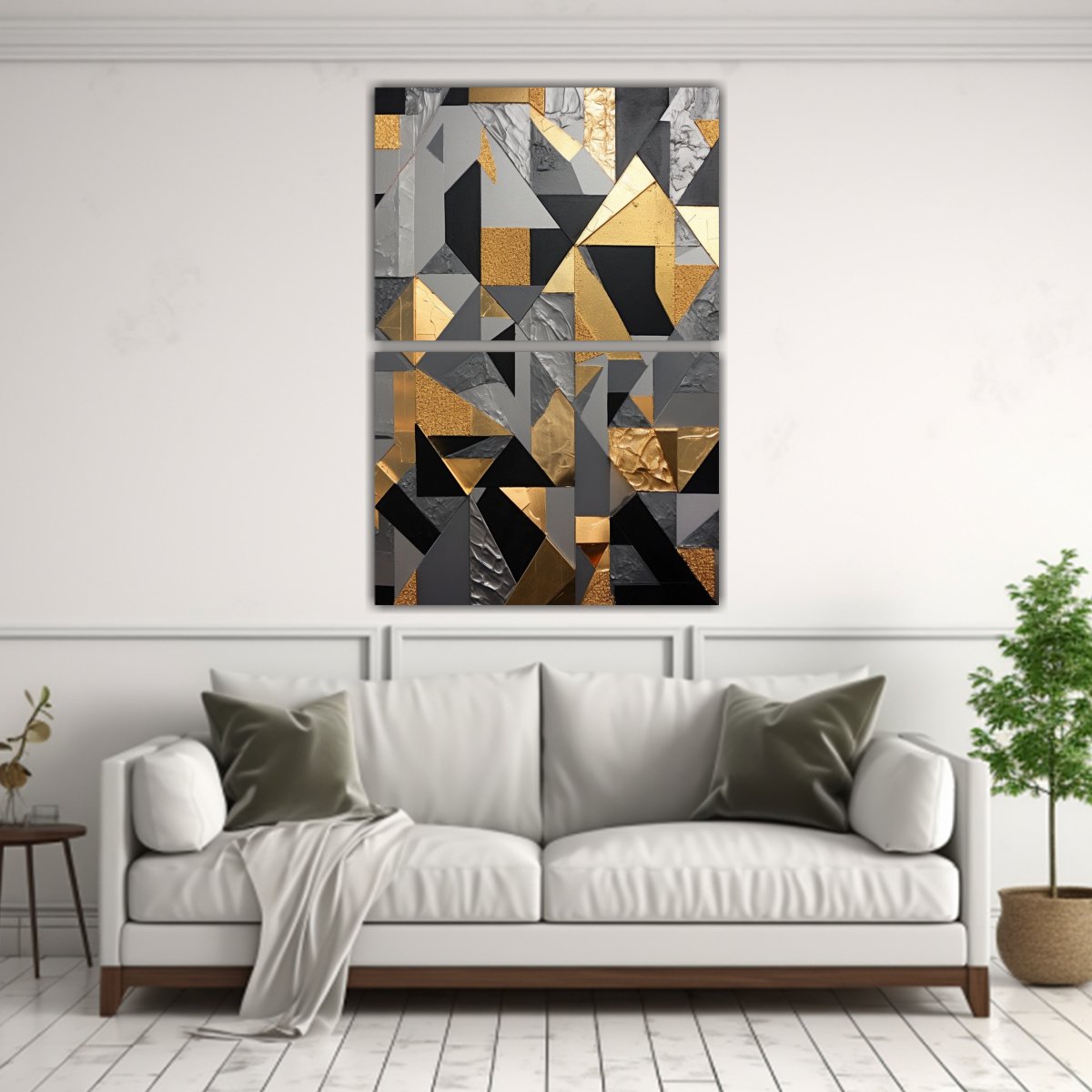 cuadros-geom-tricos-en-papel-dorado-foil-de-dos-cuadros-creativa-1