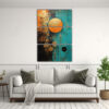 cuadros-hermoso-cl-sico-con-pintura-abstracta-naranja-1