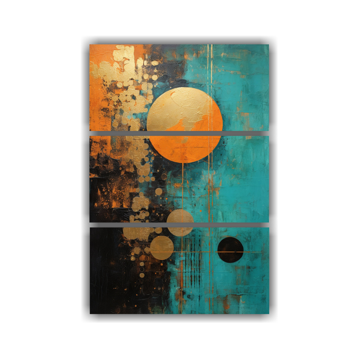 cuadros-hermoso-cl-sico-con-pintura-abstracta-naranja