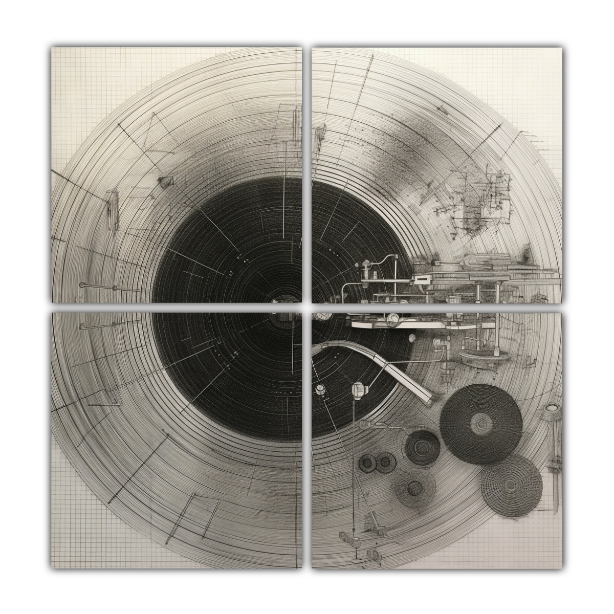 cuadros-tema-expresividad-dibujo-diagram-tico-de-tocadiscos-en-el-espacio-ar