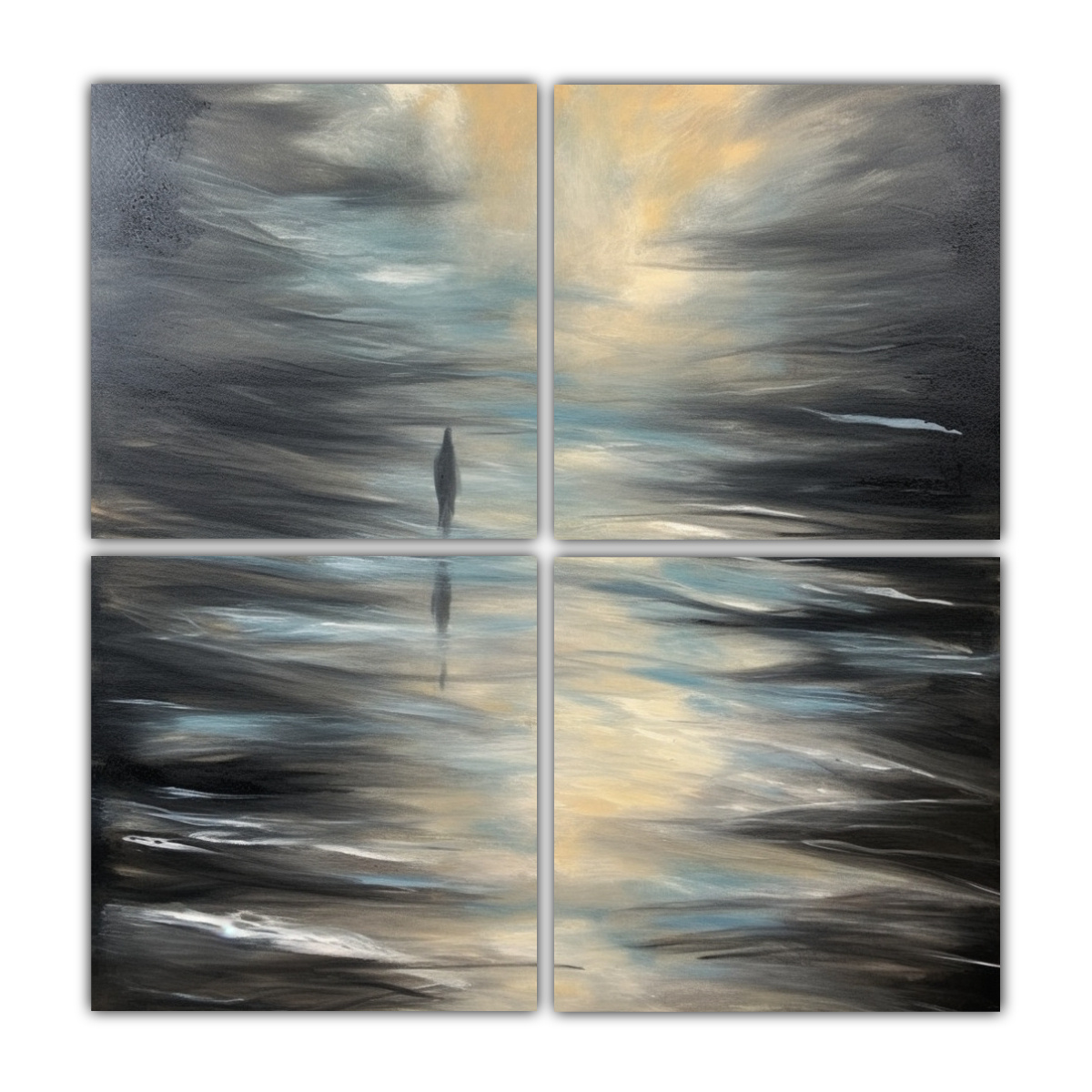cuatro-artes-dibujo-vitalidad-solitude-estilo-abstracto-nuevo-estilo-pinturas-decorativas-