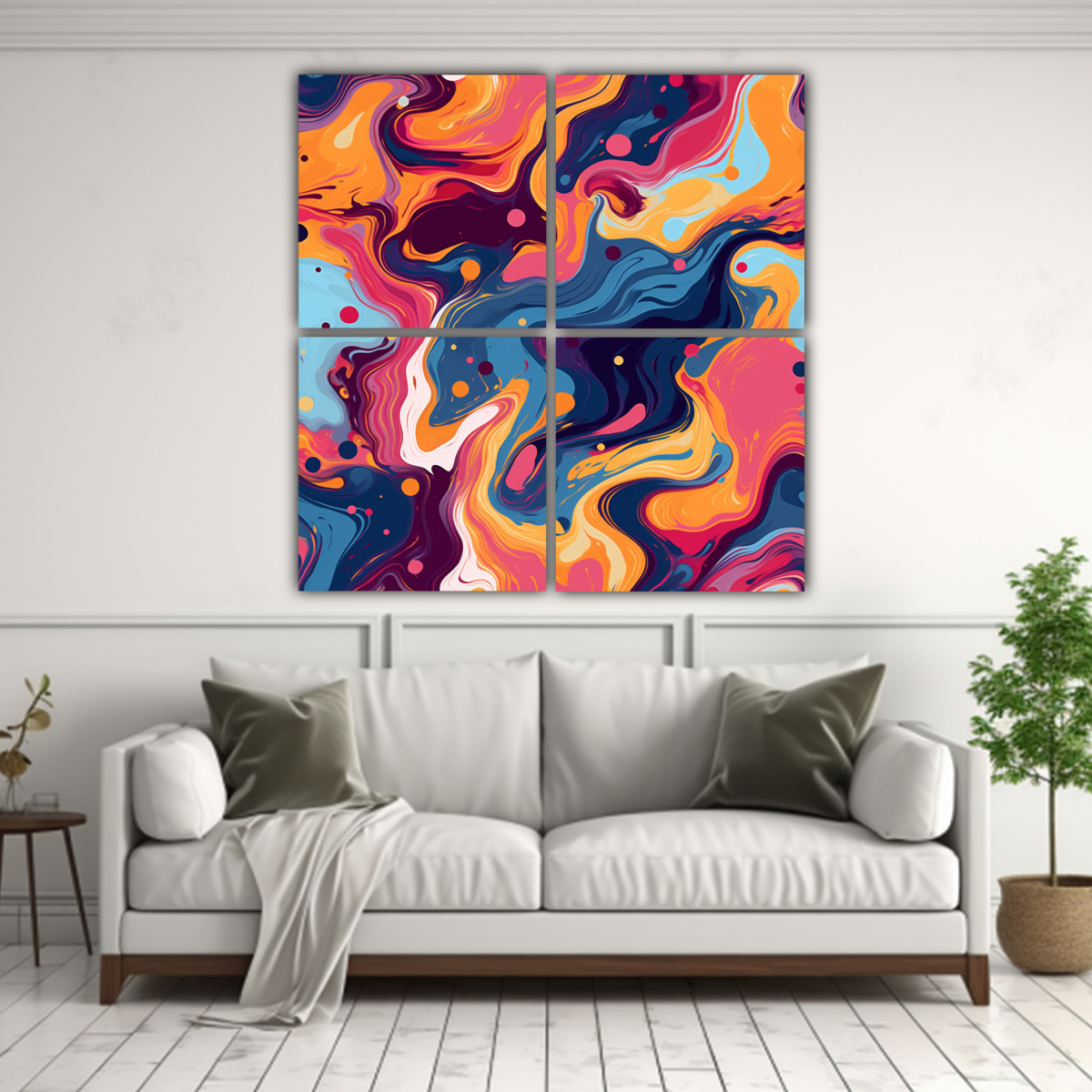 cuatro-cuadros-calidos-belleza-natural-killa-patr-n-abstracto-sin-costuras-1