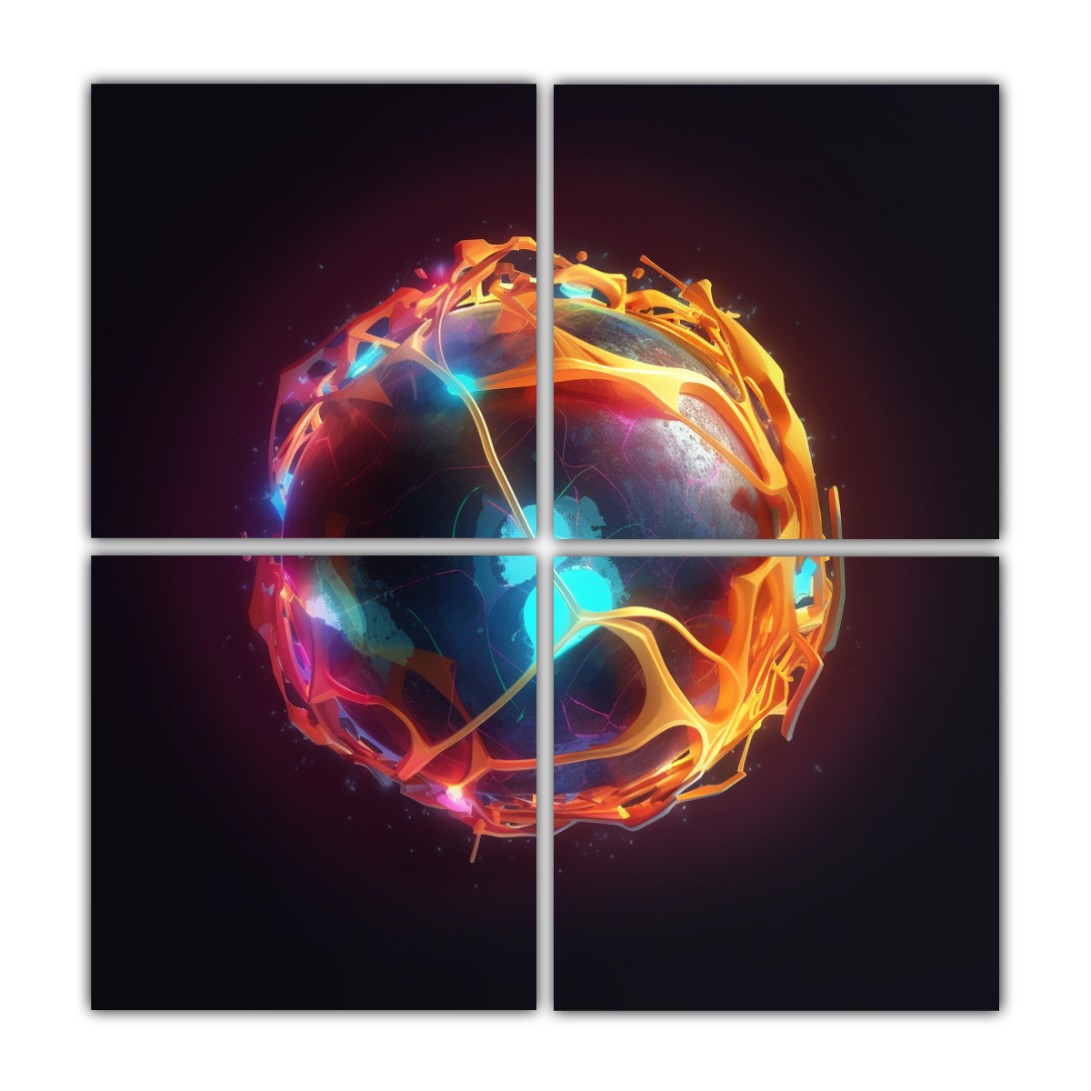 cuatro-cuadros-de-pared-inspiradores-para-el-figura-de-la-p-gina-web-de-vida