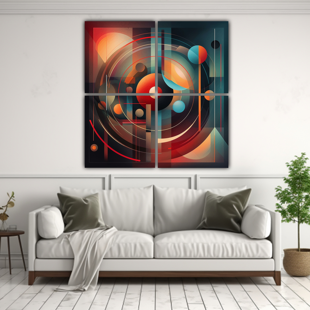 cuatro-cuadros-tema-cuarto-pipa-china-cuadros-decorativos-1