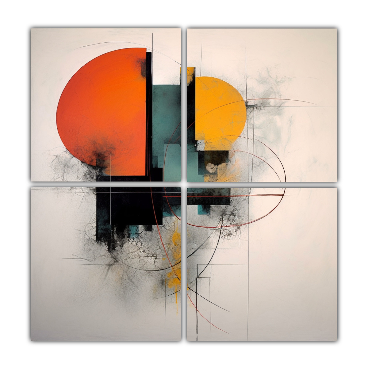 cuatro-lienzos-abstractos-minimalistas-simbiosis-arte-moderno