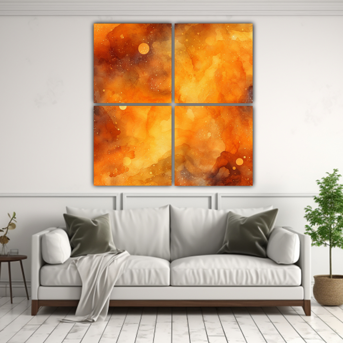 cuatro-lienzos-composici-n-personalidad-fondo-acuarela-naranja-m-gico-1