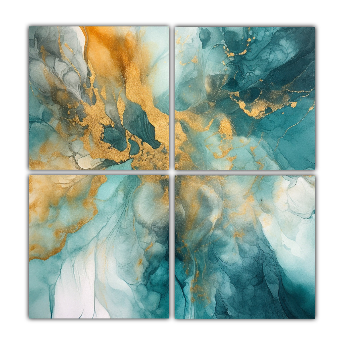 cuatro-lienzos-pintura-acuarela-en-estilo-finas-l-neas-para-decoraci-n