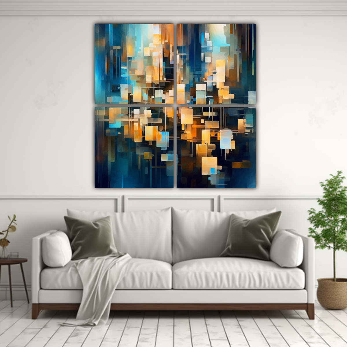 cuatro-telas-de-bastidor-con-personalidad-abstracta-en-tonos-marrones-y-azules-1