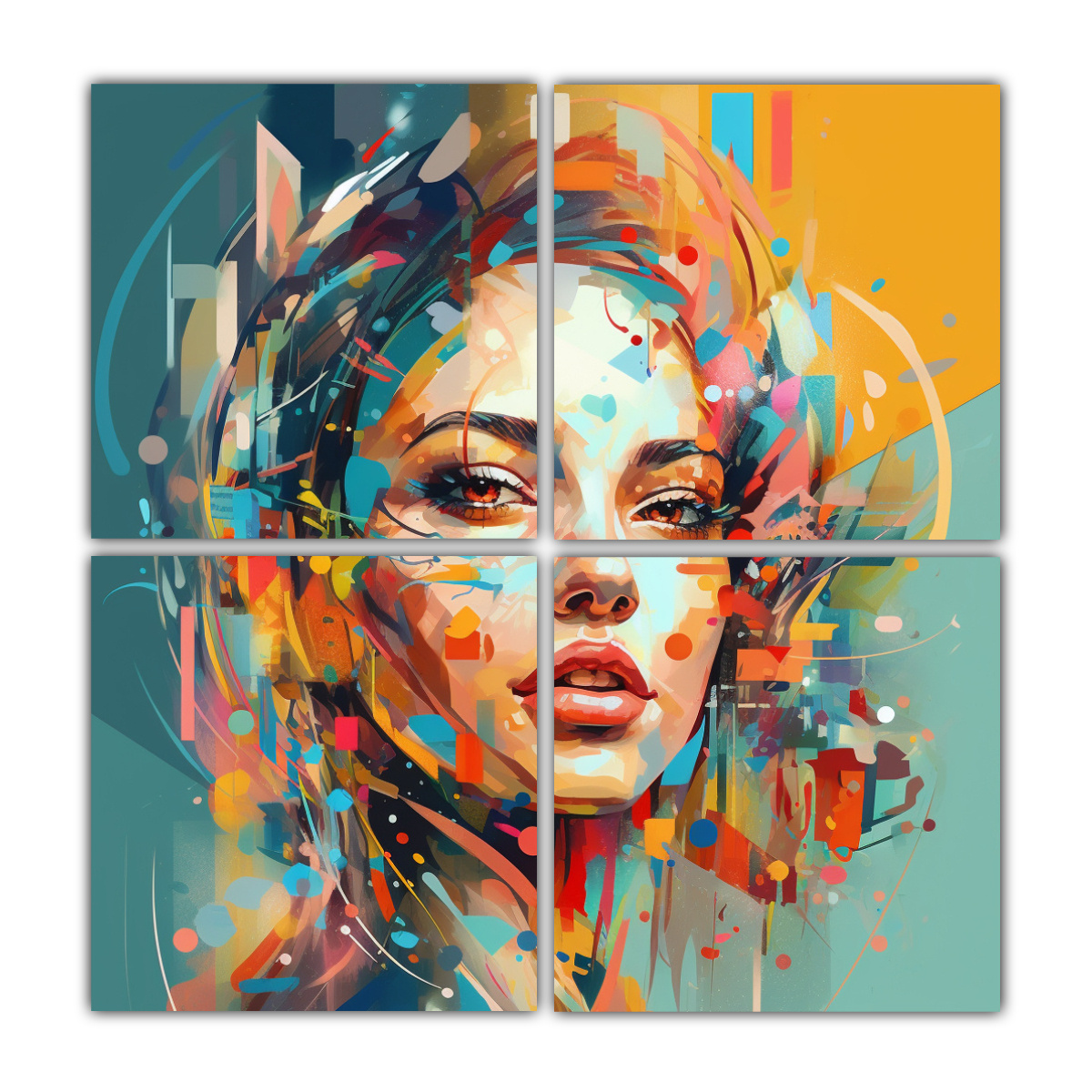 cuatro-telas-en-bastidor-composici-n-din-mica-para-arte-digital-usando-visio