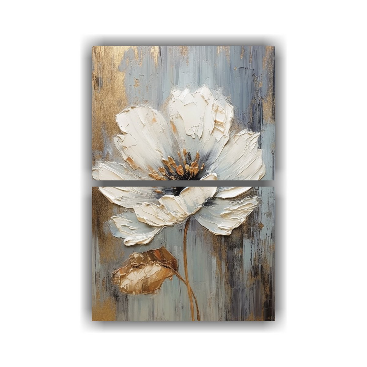 d-ptico-alegre-con-flor-de-piedra-pintada-sobre-fondo-rubio-en-pinturas-de-decoraci-n-