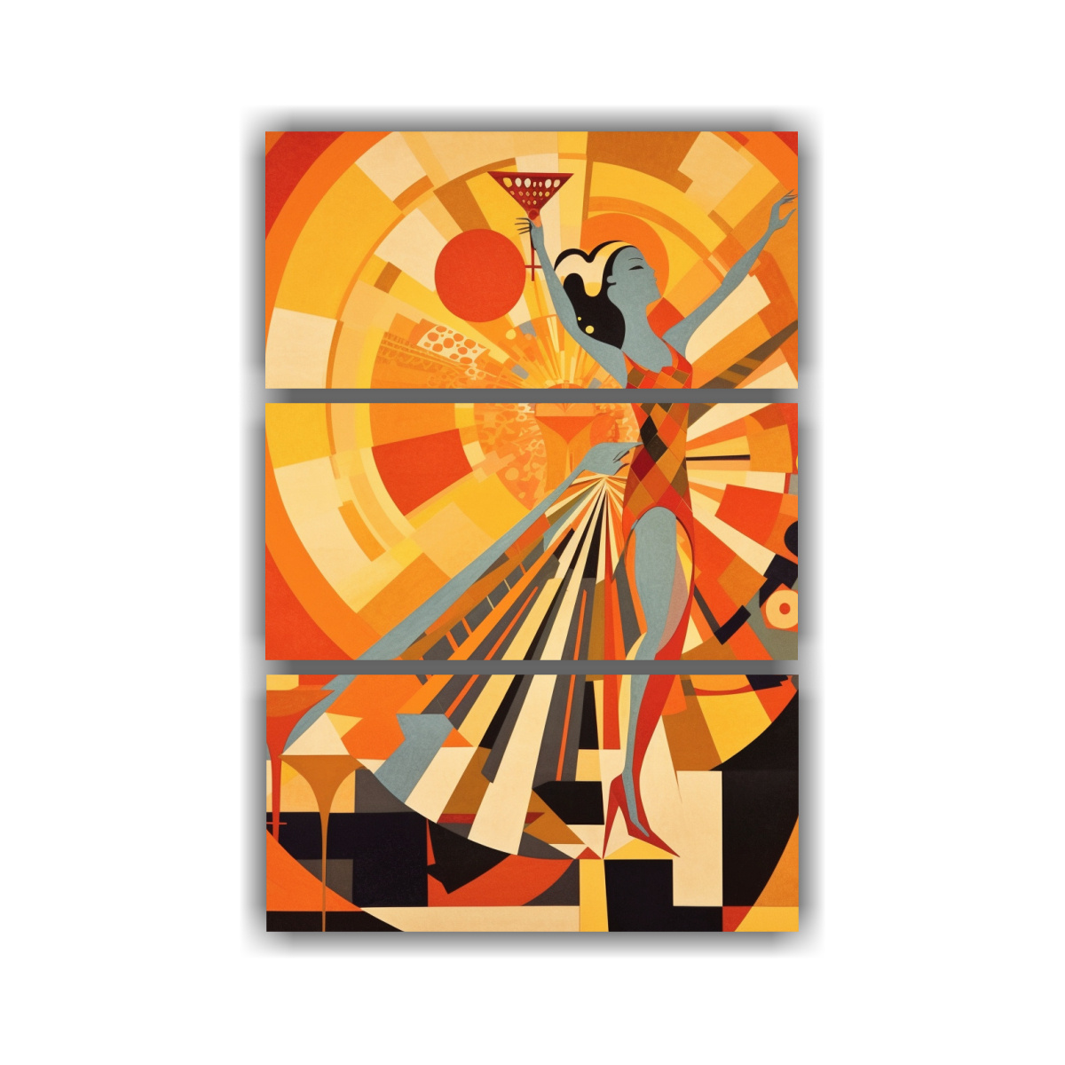 decoraci-n-de-pared-abstracta-con-dibujo-de-una-feliz-ni-a-bailando-con-colores-llamativos-arte-en-lienzo-set-de-3-cuadros