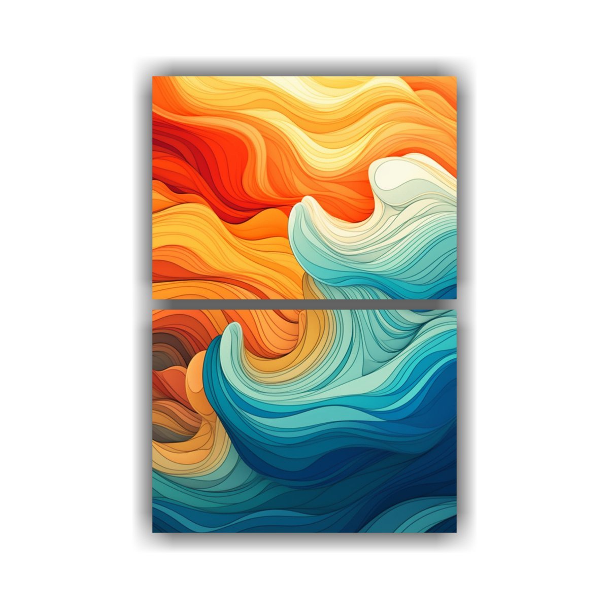 diptico-cuadro-escenario-colorway-3-ondas-de-playa-colorado-para-m-vil