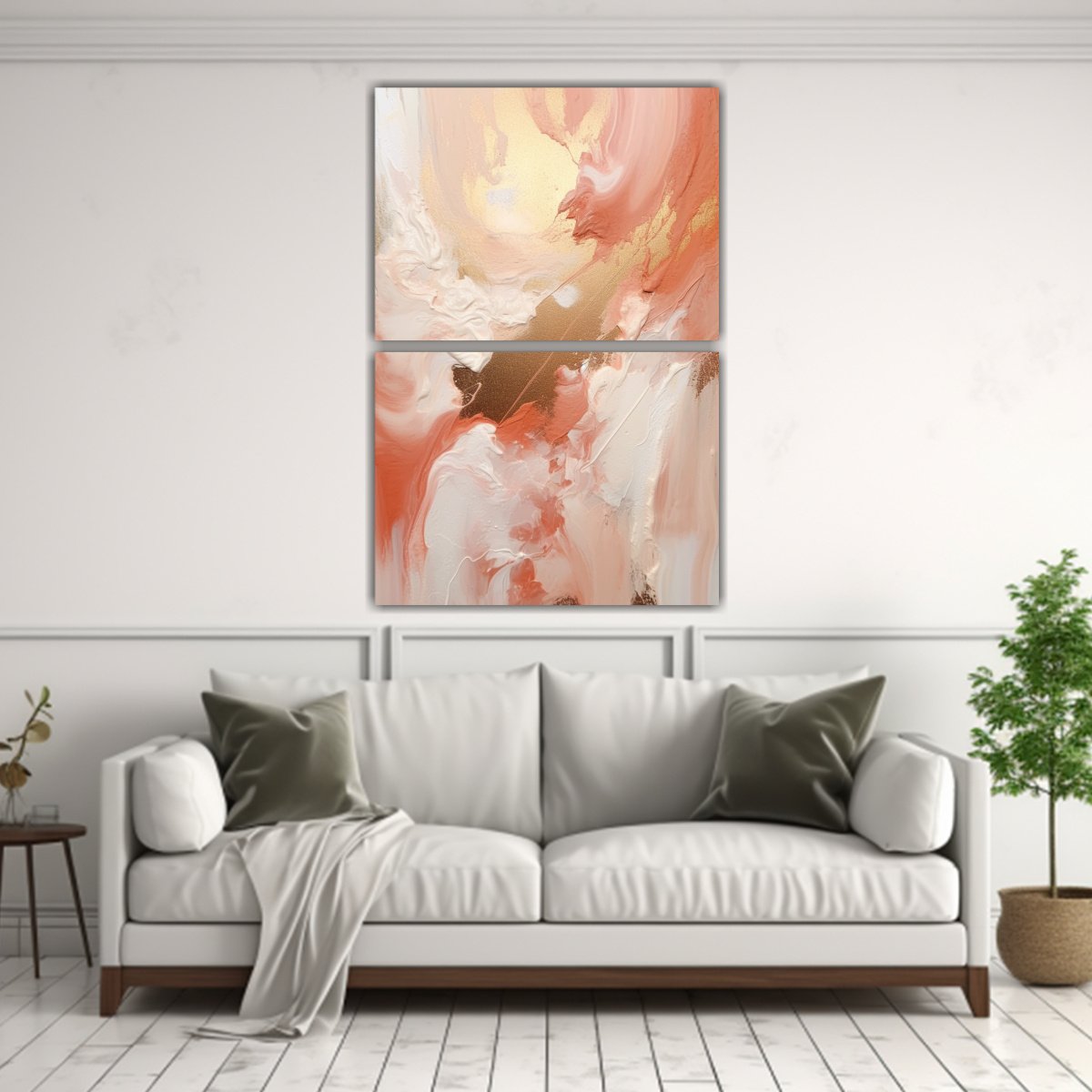 dos-lienzos-de-tela-tema-alegre-pintura-abstracta-crema-oro-rosa-1