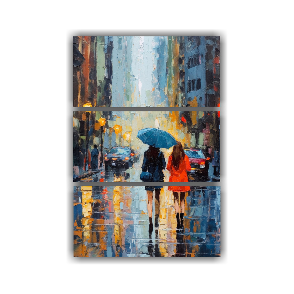 estilo-leo-sobre-lienzo-decoraci-n-elegante-de-impresionismo-dos-chicas-en-la-ciudad-