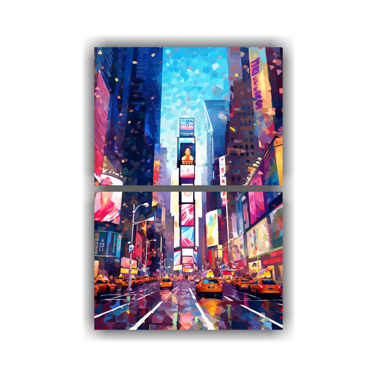 fondos-creativos-de-baja-poli-de-times-square-con-colores-vibrantes