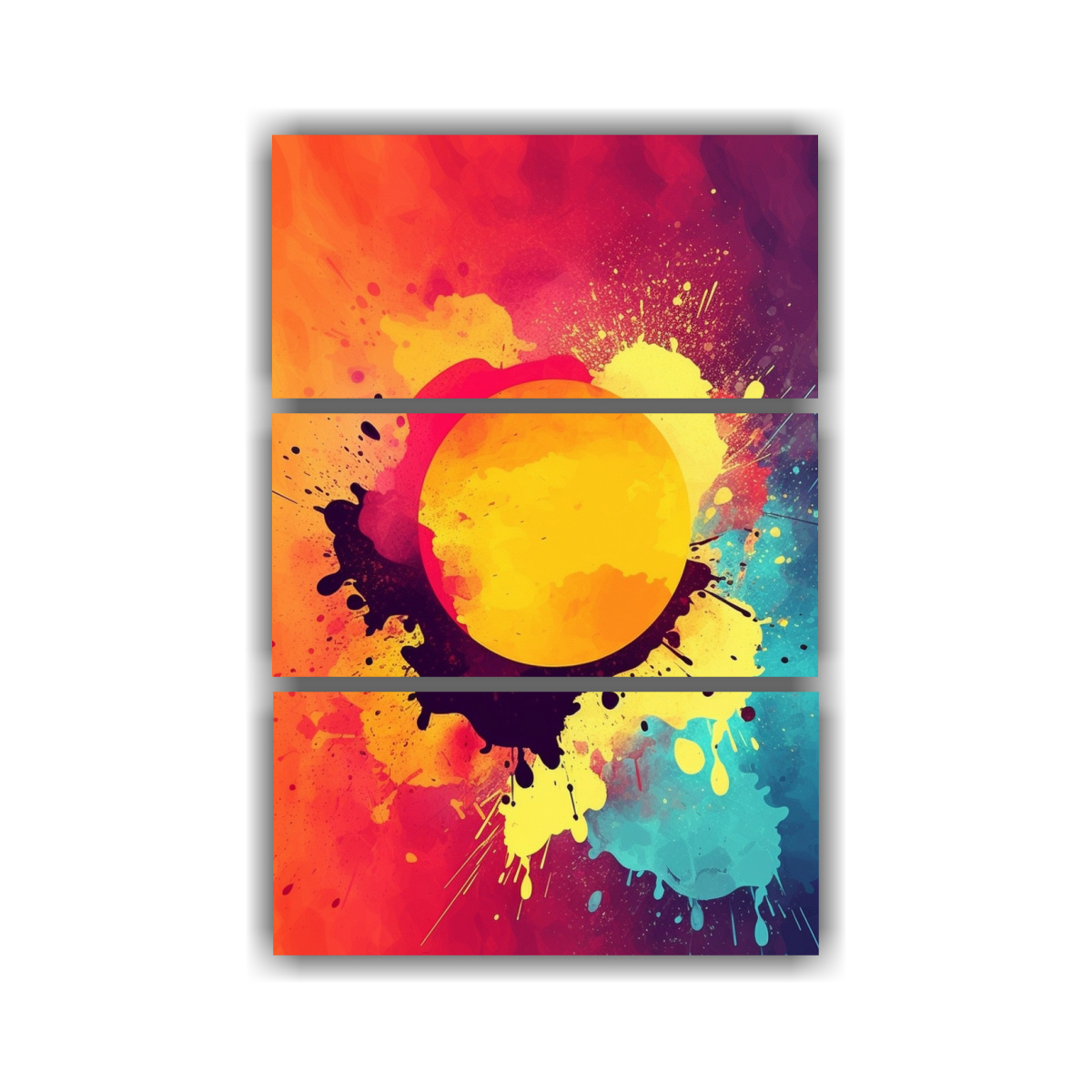 fresco-patr-n-salpicaduras-en-lienzo-tem-tico-rectangular