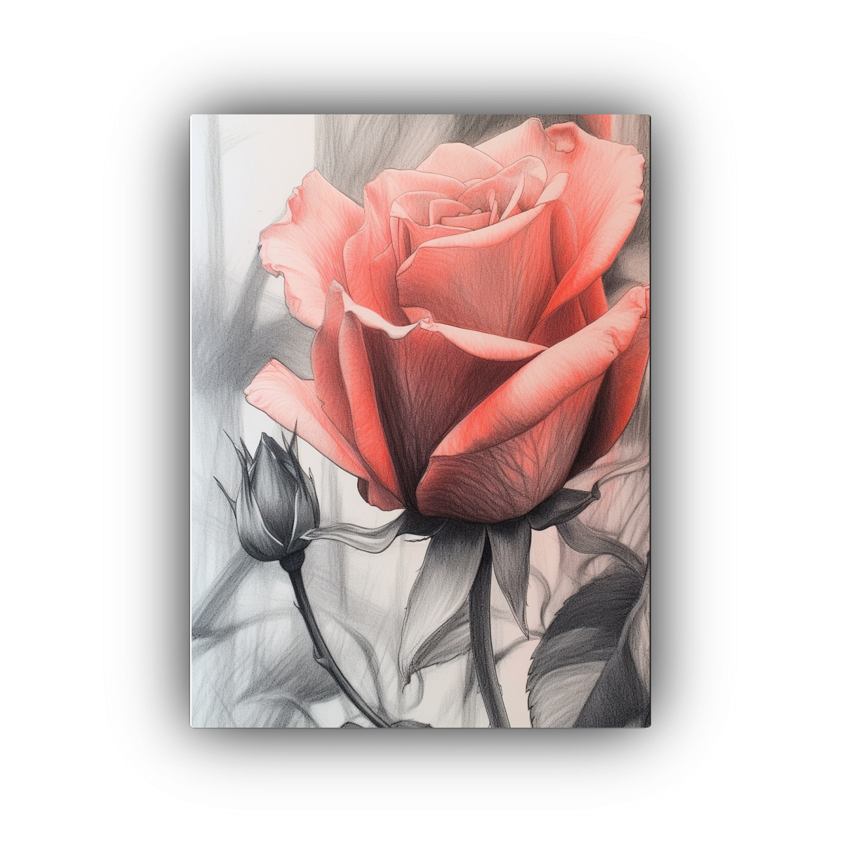 lienzo-de-tela-inspiraci-n-colores-vibrantes-en-dibujo-de-l-piz-de-grafito-de-una-rosa-roja-en-primer-plano