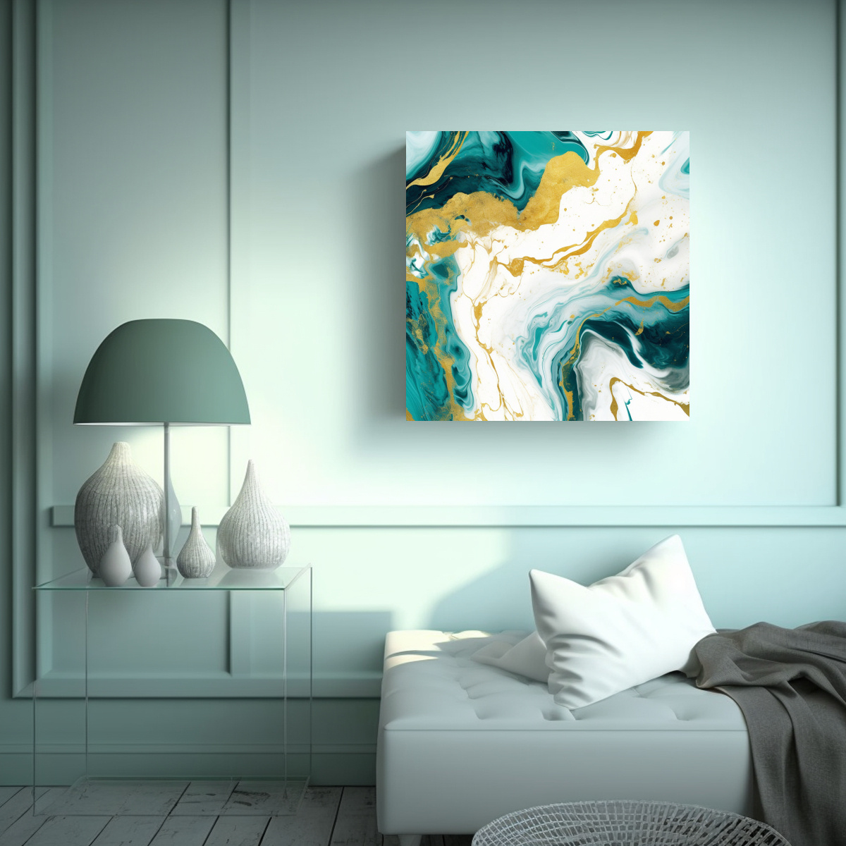 lienzo-decorativo-blanco-turquesa-m-rmol-dorado-para-sala-1