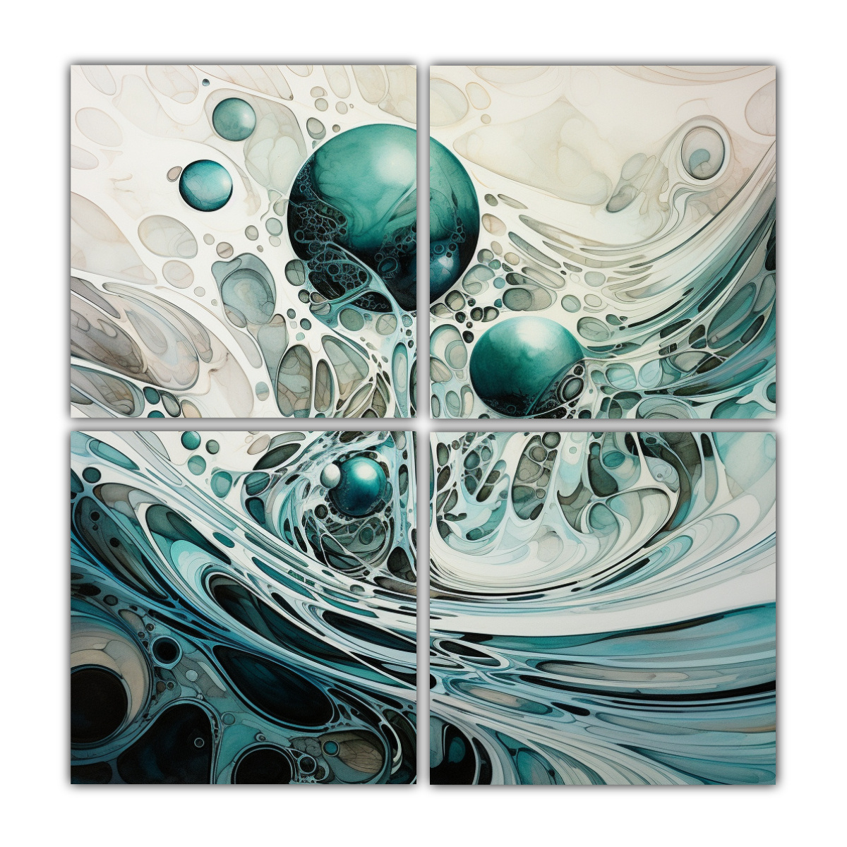 lienzo-impreso-con-acuarela-y-esferas-decorativas