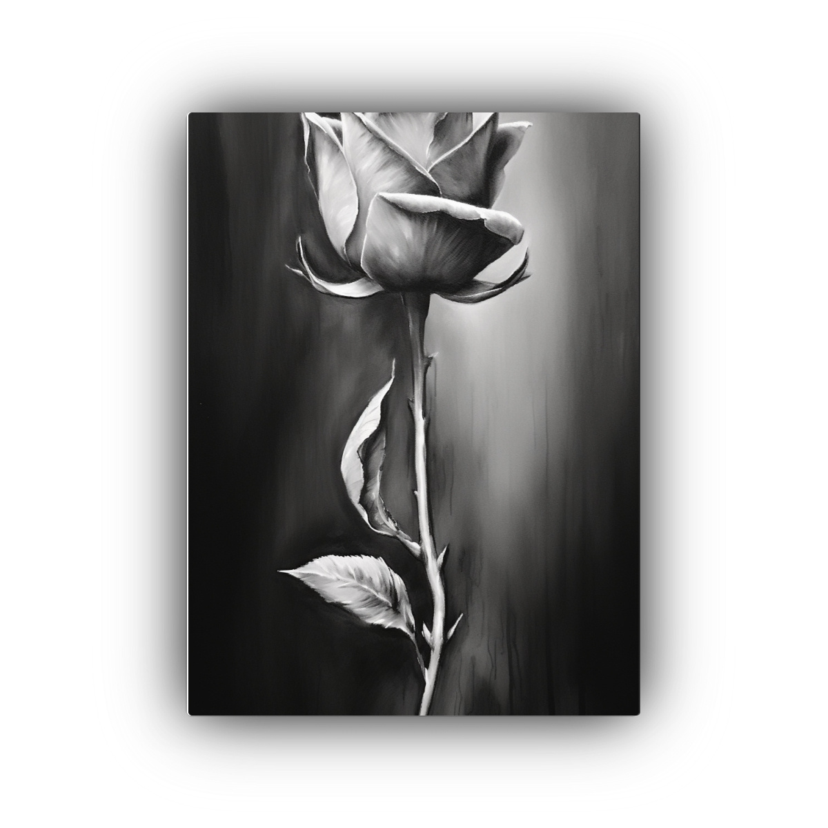 lienzo-pop-art-rosa-estilo-carb-n-arte-de-pared-monocromo-negro-moderno