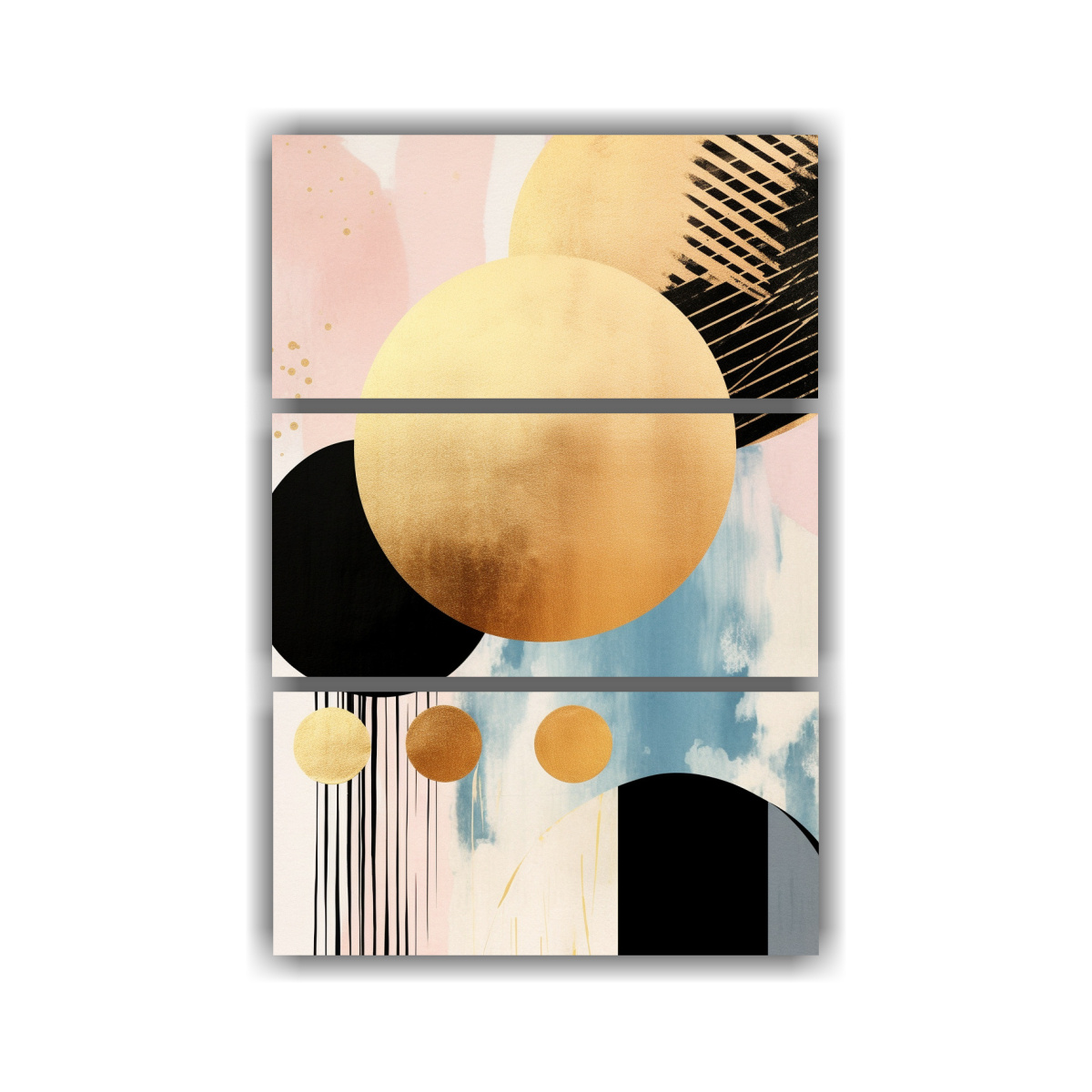 lienzos-creativos-set-3-glamour-negro-y-dorado-estilo-andy-warhol