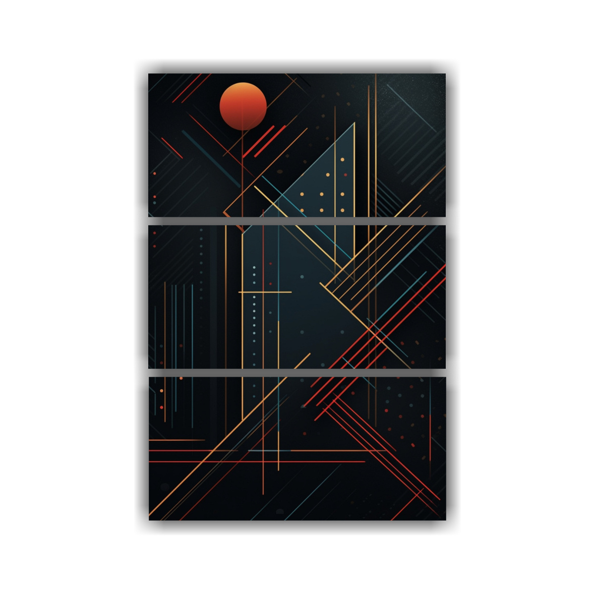 lienzos-de-tela-colores-linda-geometr-a-estilo-antiguo