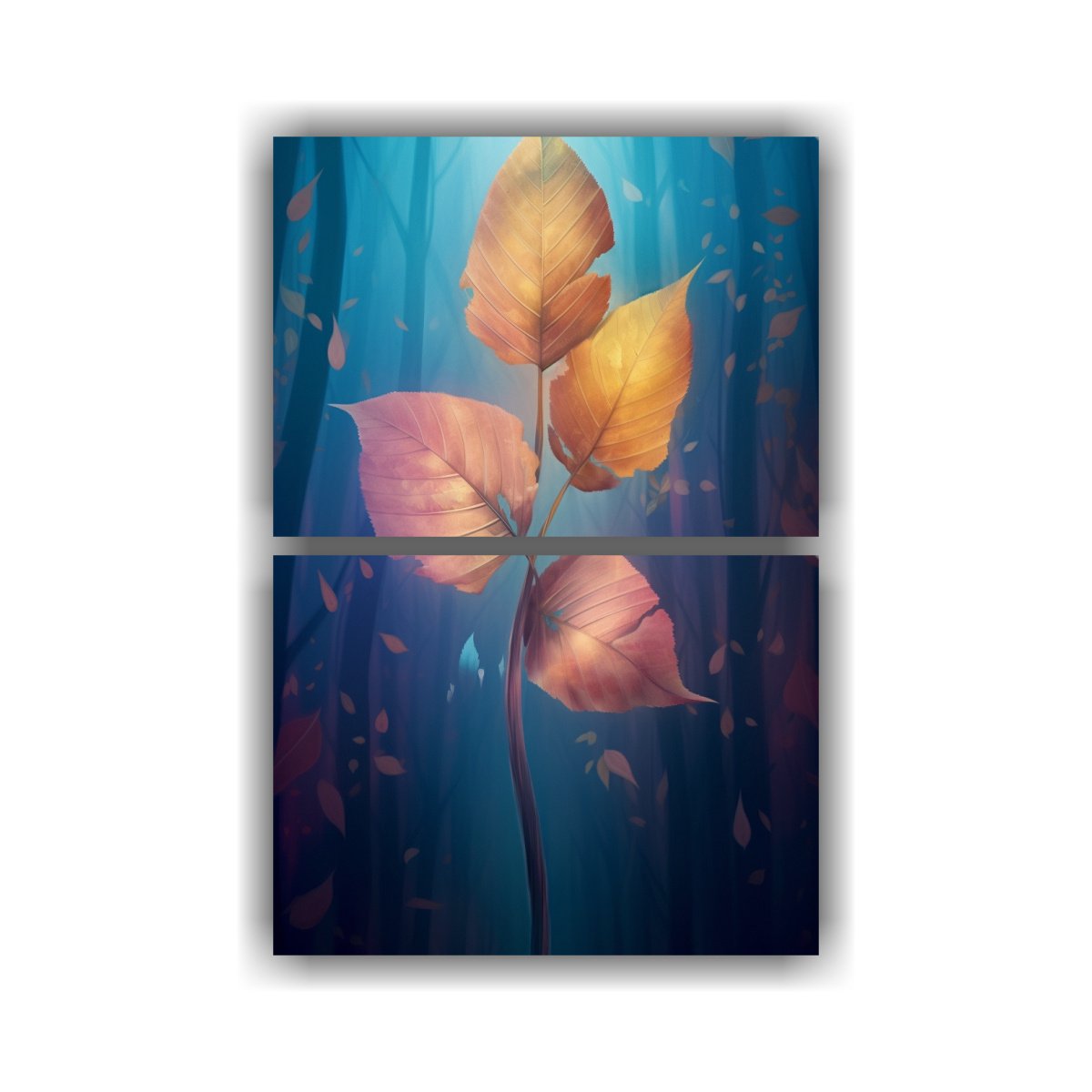 lienzos-movimiento-alegr-a-en-colores-pastel-con-hojas-doradas-y-polvo-estelar