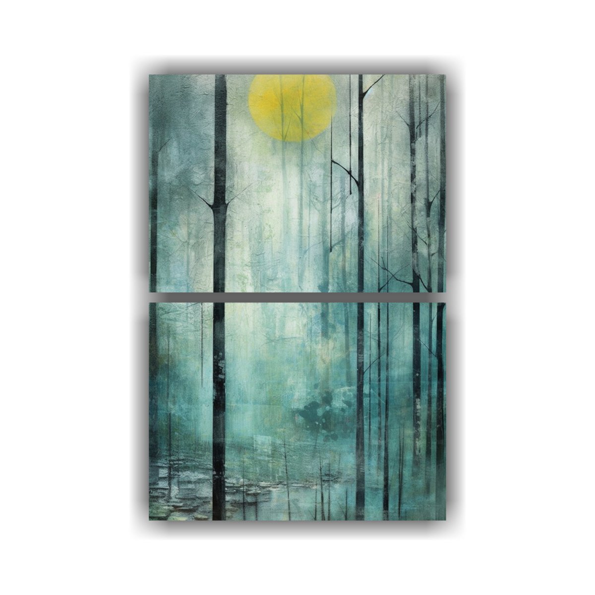 lienzos-movimiento-est-tica-bosques-bajo-la-luna-en-estilo-gris-claro-y-ligh