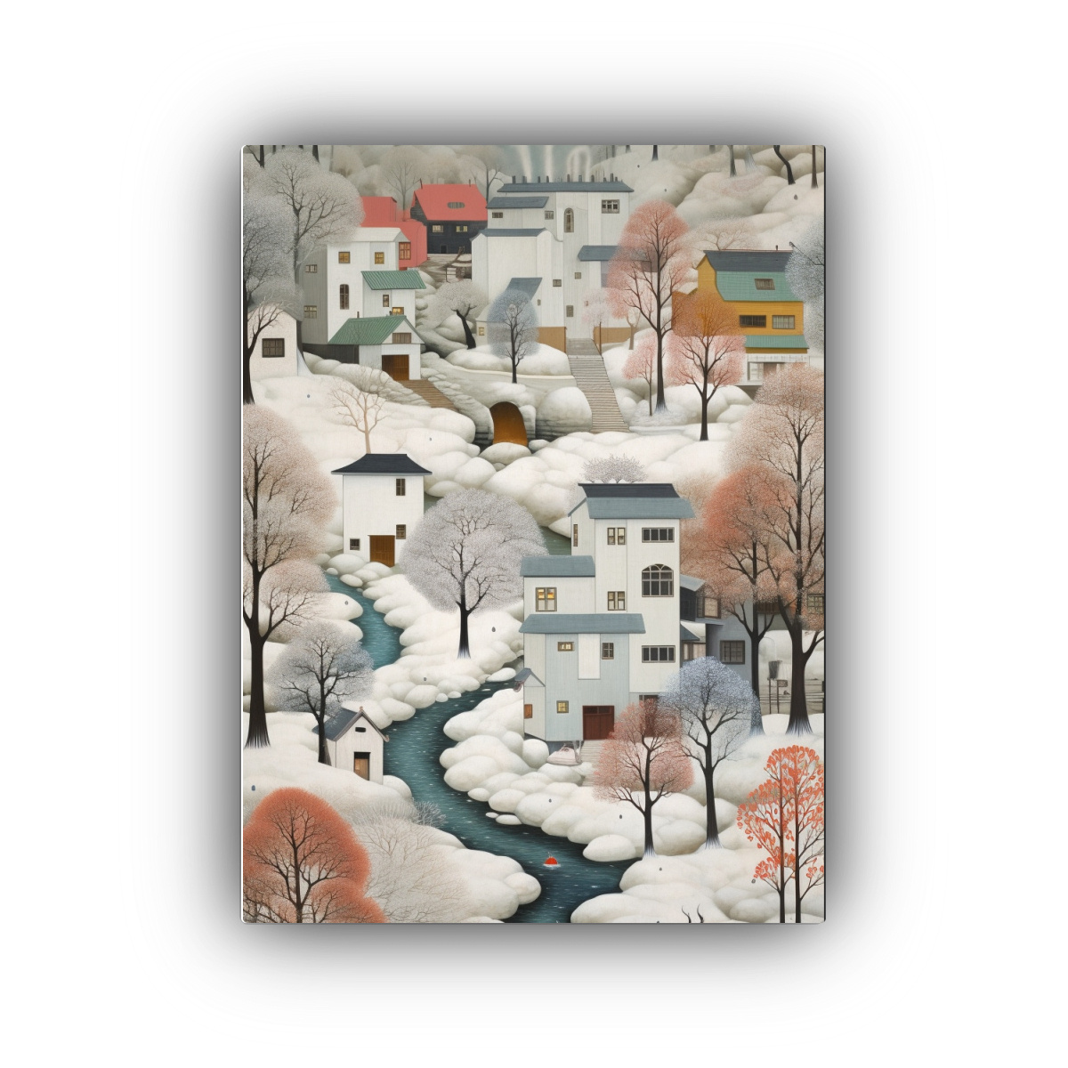 paisaje-invernal-con-casas-blancas-en-pendientes-arte-decorativo-de-calle-