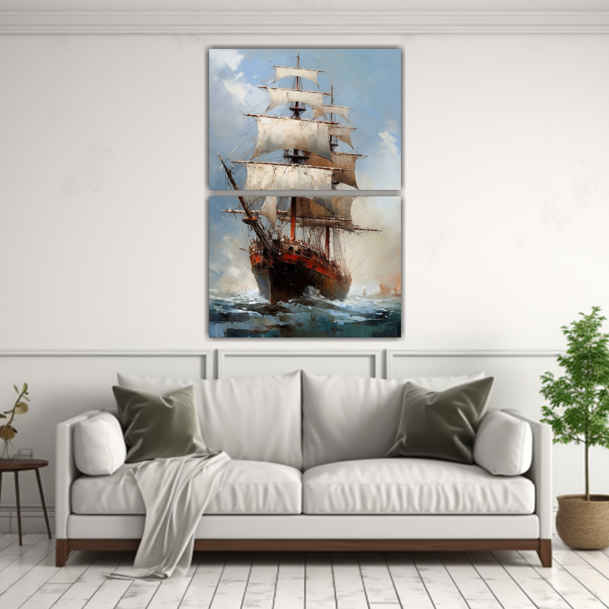 paisaje-pico-de-barcos-altos-navegando-por-el-mar-en-cuadro-de-dos-telas-en-bastidor-vitalidad-1
