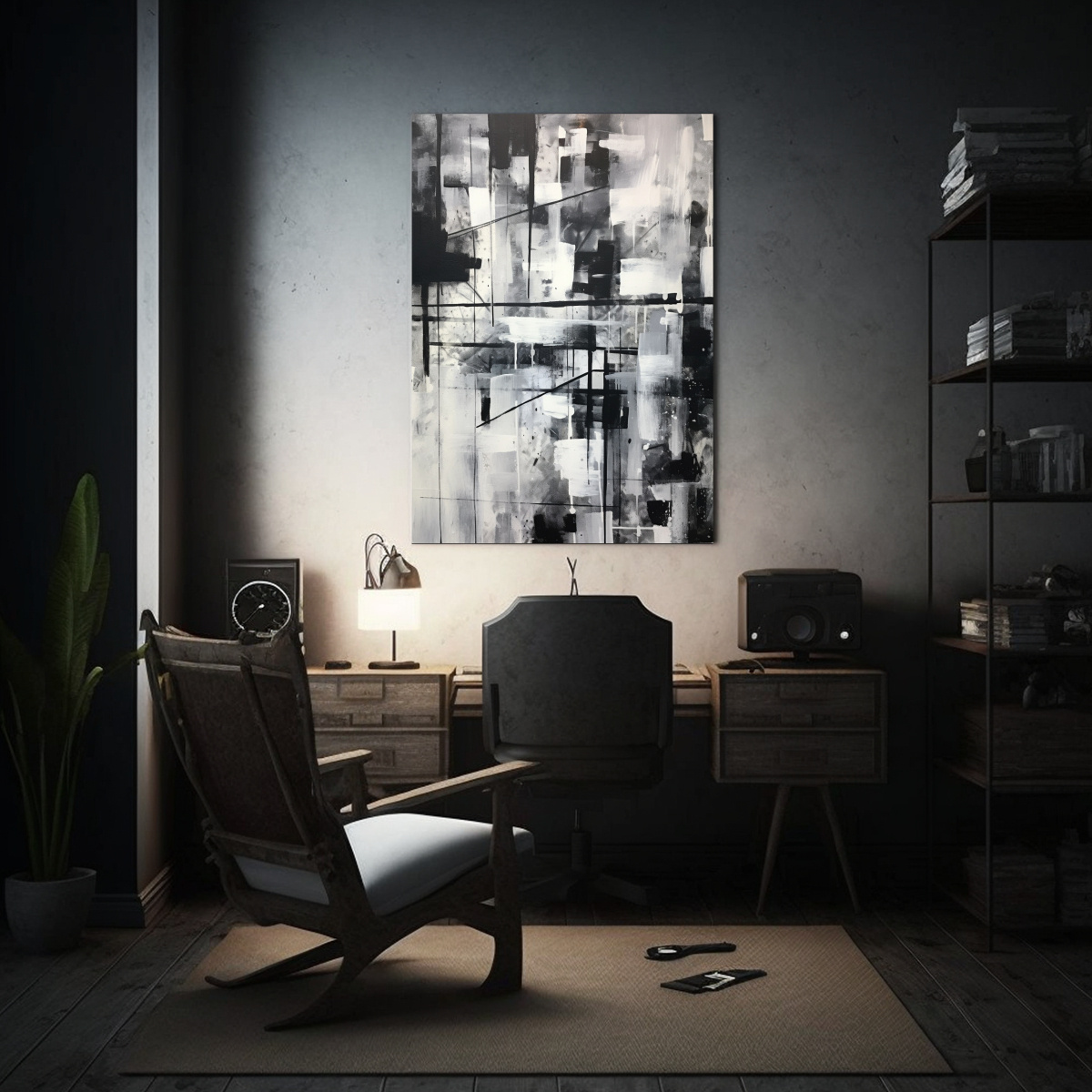 pintura-abstracta-blanco-y-negro-estilo-movimiento-ambiente-1