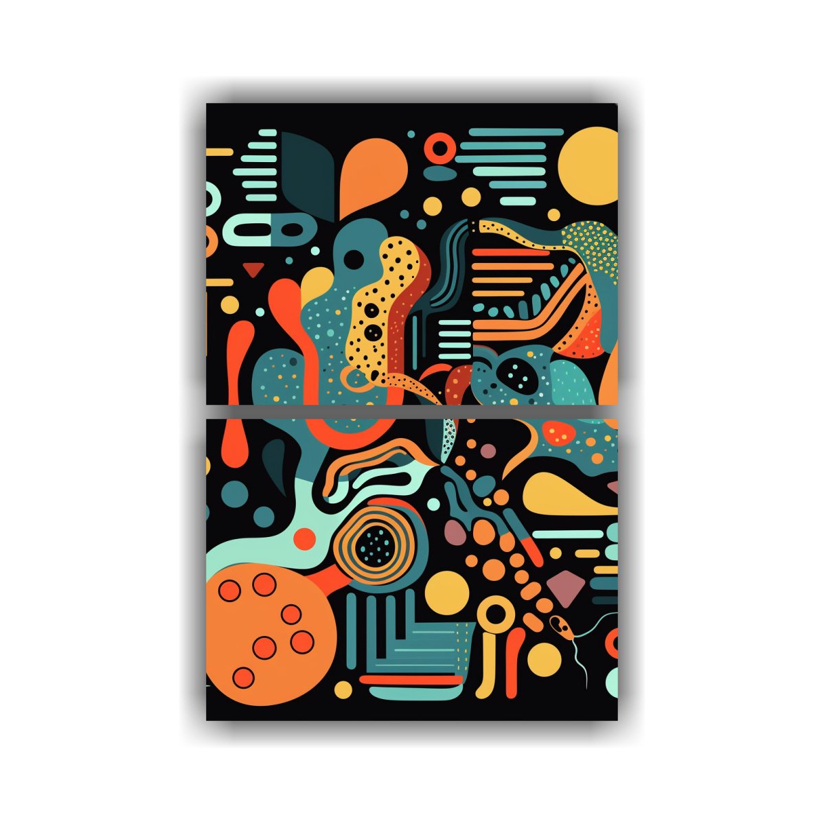 pintura-abstracta-colores-luminosos-formas-variadas-set-2-composiciones