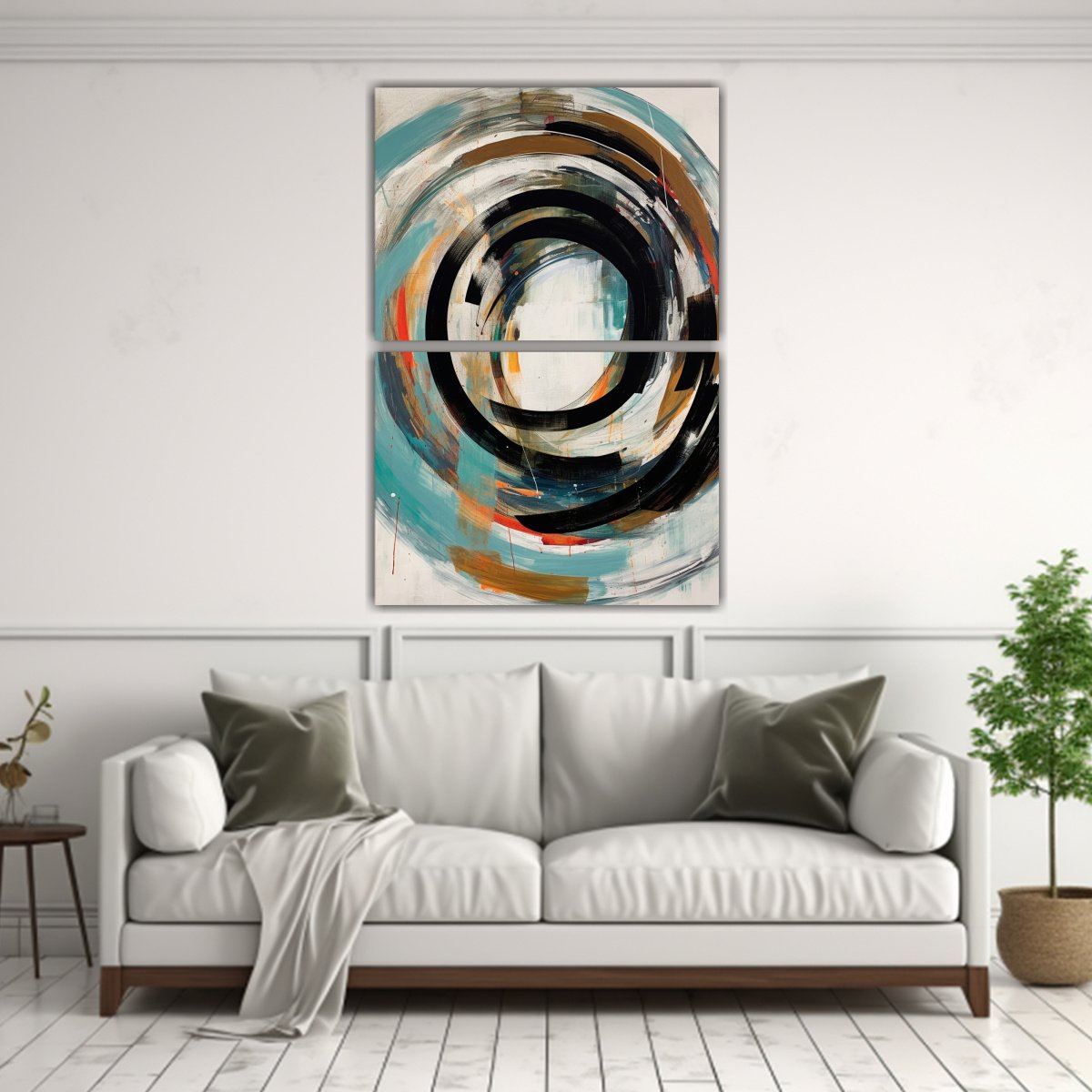 pintura-abstracta-con-l-neas-circulares-en-tela-1