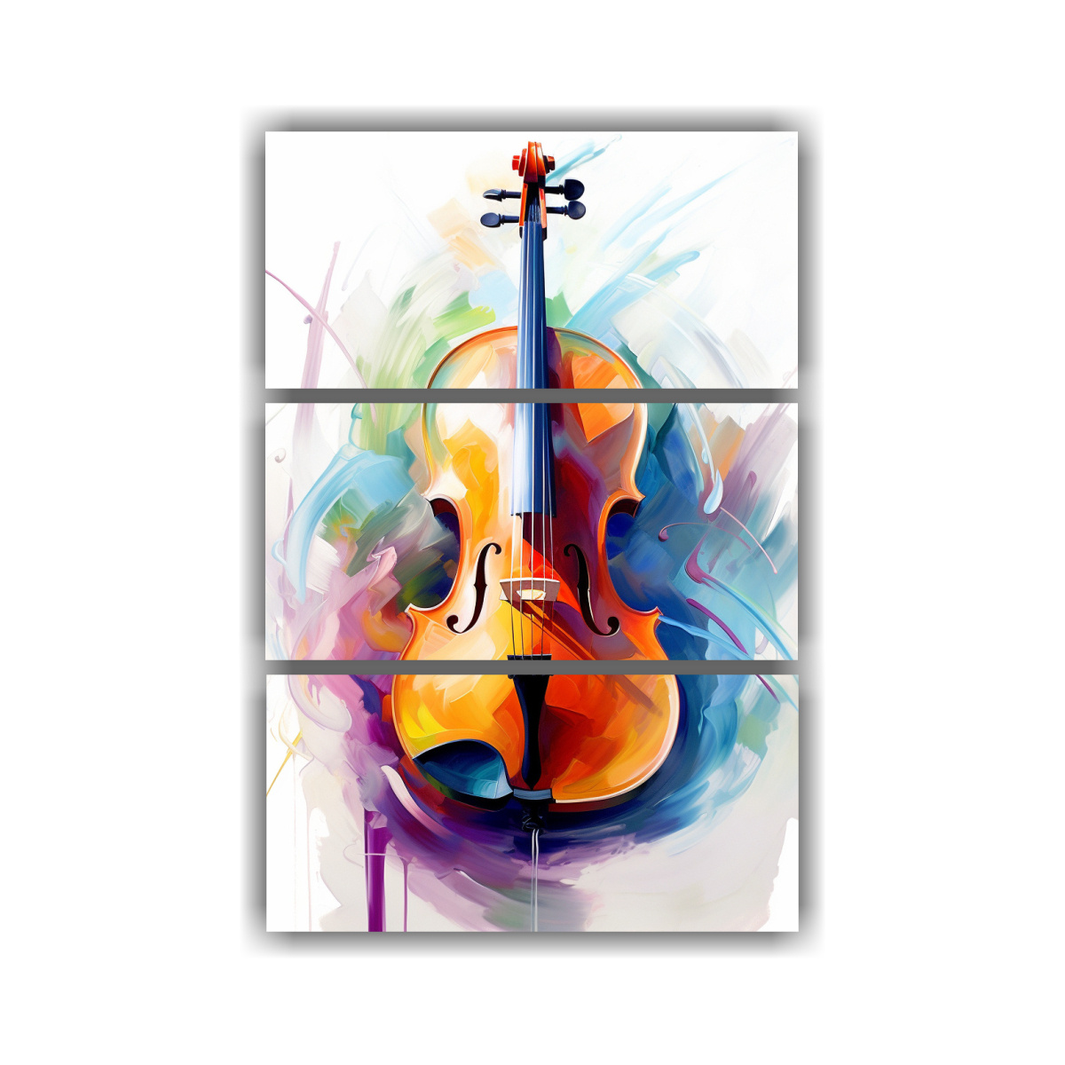 pintura-abstracta-de-cello-en-el-centro-arco-ris-blanco-para-la-decoraci-n-de-interiores