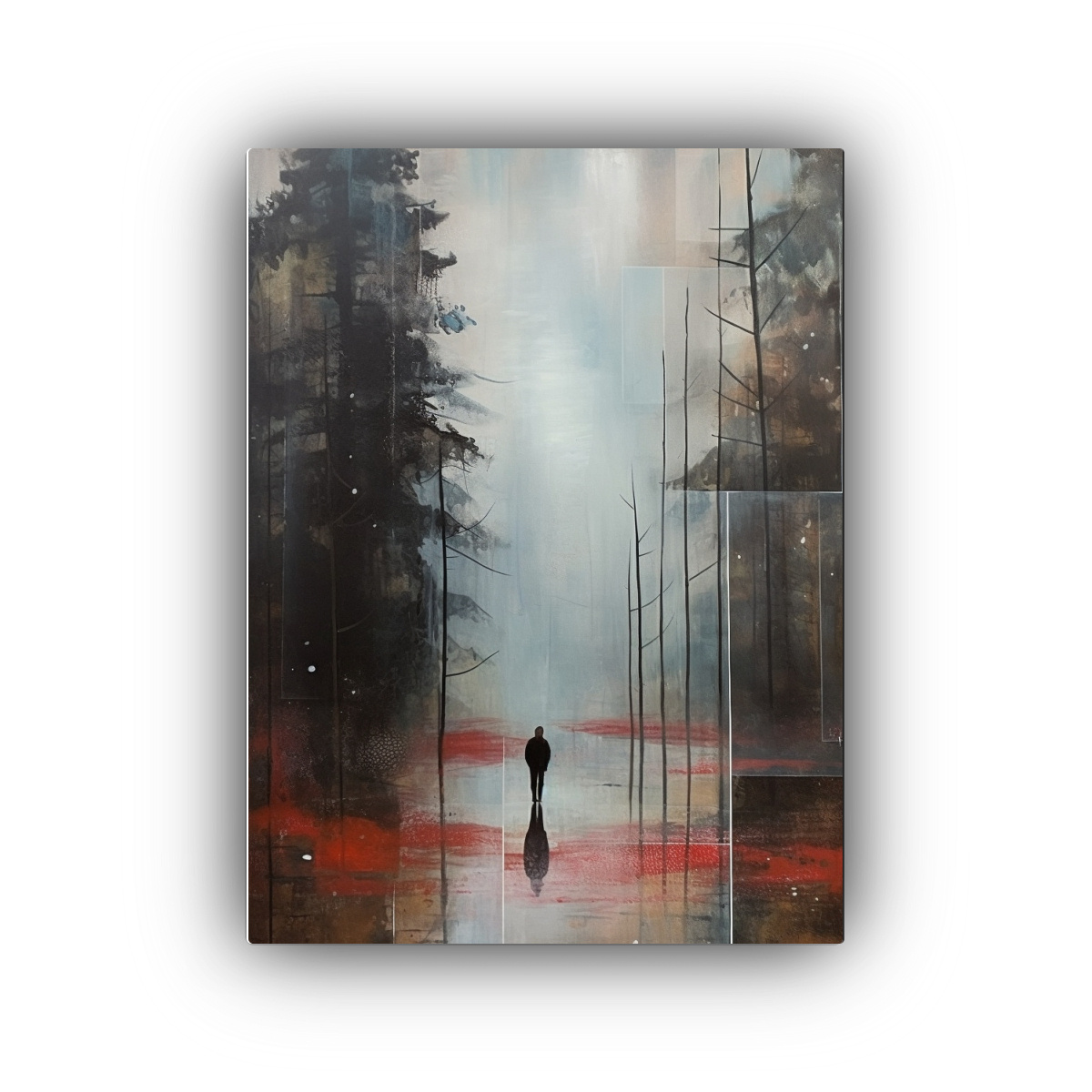 pintura-abstracta-de-persona-en-la-niebla