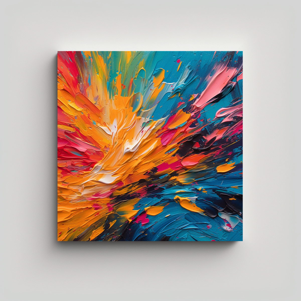 pintura-abstracta-de-trazos-intensos-en-lienzo