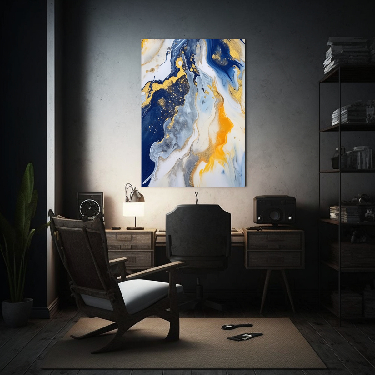 pintura-abstracta-dorada-y-azul-de-thanh-binh-para-decoraci-n-1