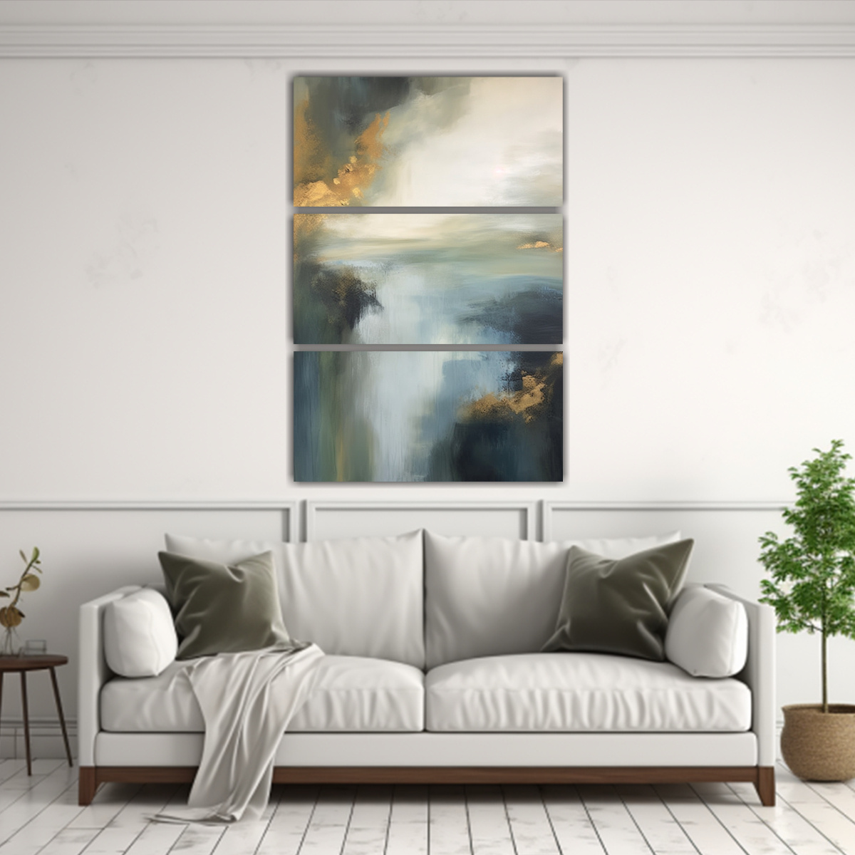 pintura-abstracta-en-bastidor-con-contraste-de-tres-telas-en-acuarela-en-tonos-oscuros-verde-salvia-1-1