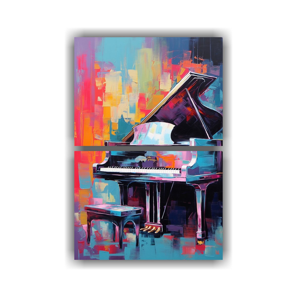 pintura-abstracta-en-bastidor-moderno-juego-de-2-telas