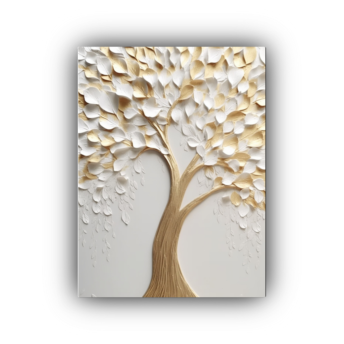 pintura-abstracta-moderna-de-rbol-blanco-y-dorado-con-efecto-3d-sobre-lienzo