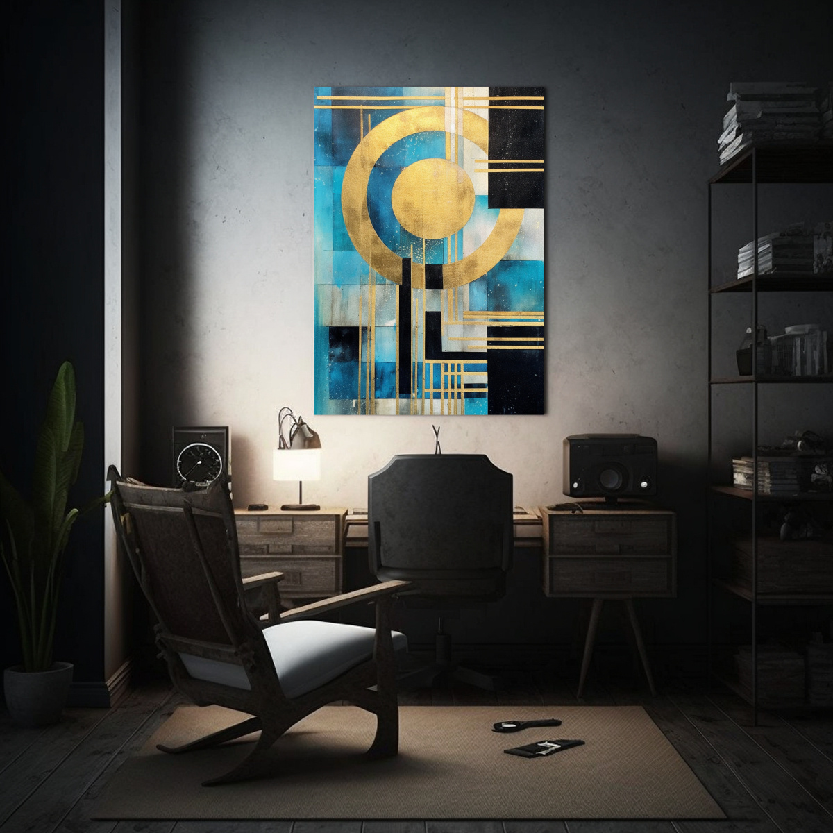 pintura-abstracta-nica-con-formas-geom-tricas-en-brillo-1