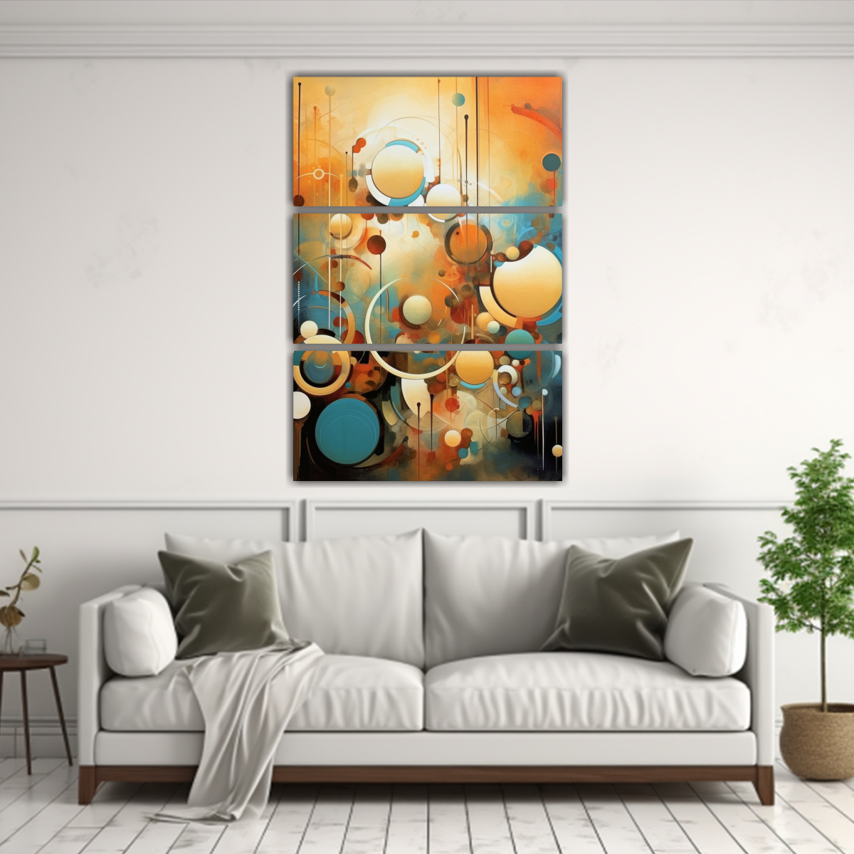 pintura-abstracta-tres-artes-concepto-fantas-a-en-tonos-naranja-1
