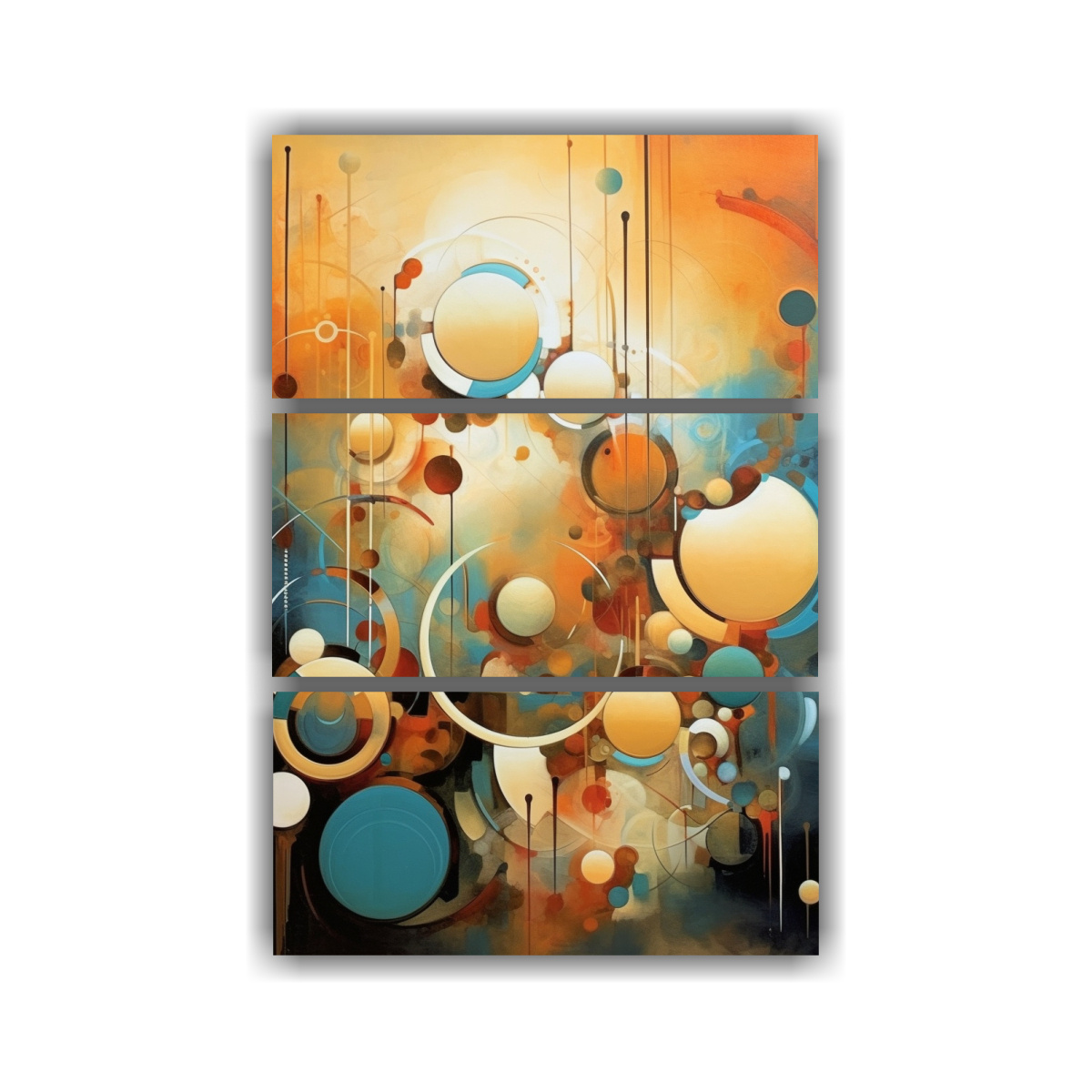 pintura-abstracta-tres-artes-concepto-fantas-a-en-tonos-naranja