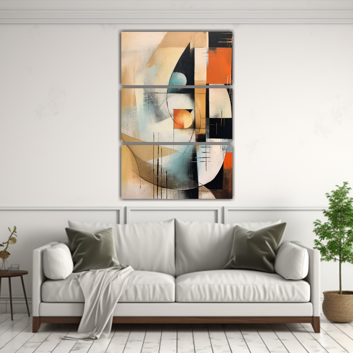 pintura-abstracta-vintage-de-l-neas-y-formas-en-luz-1