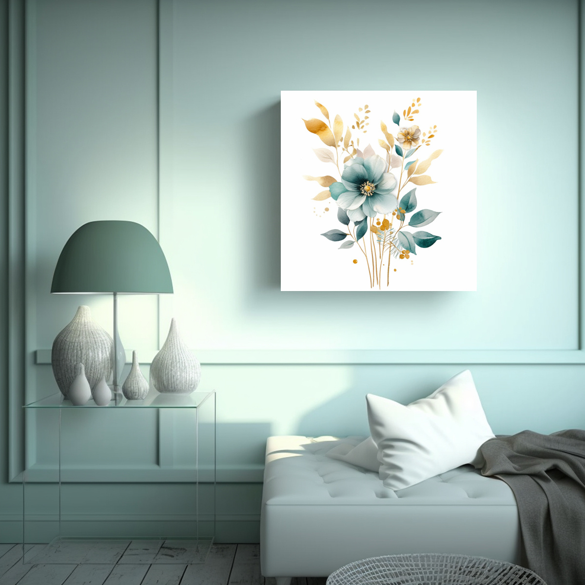 pintura-acuarela-b-sica-de-composici-n-vanguardia-pop-art-con-arreglo-floral-en-dorado-y-turquesa-1