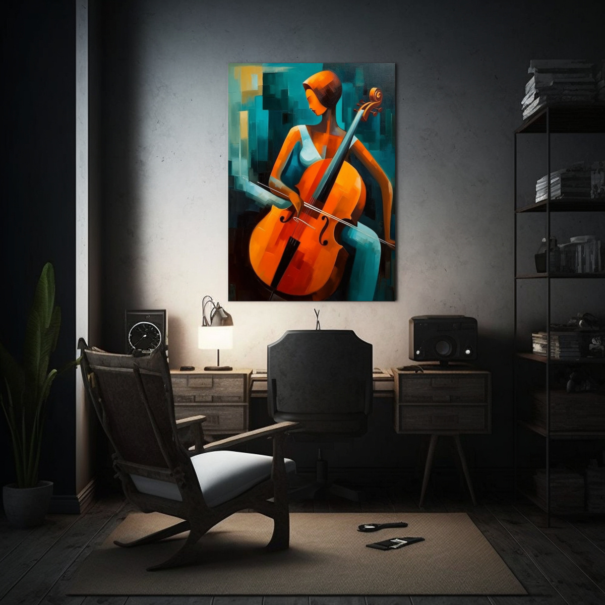 pintura-acuarela-mujer-elegante-tocando-el-violonchelo-1
