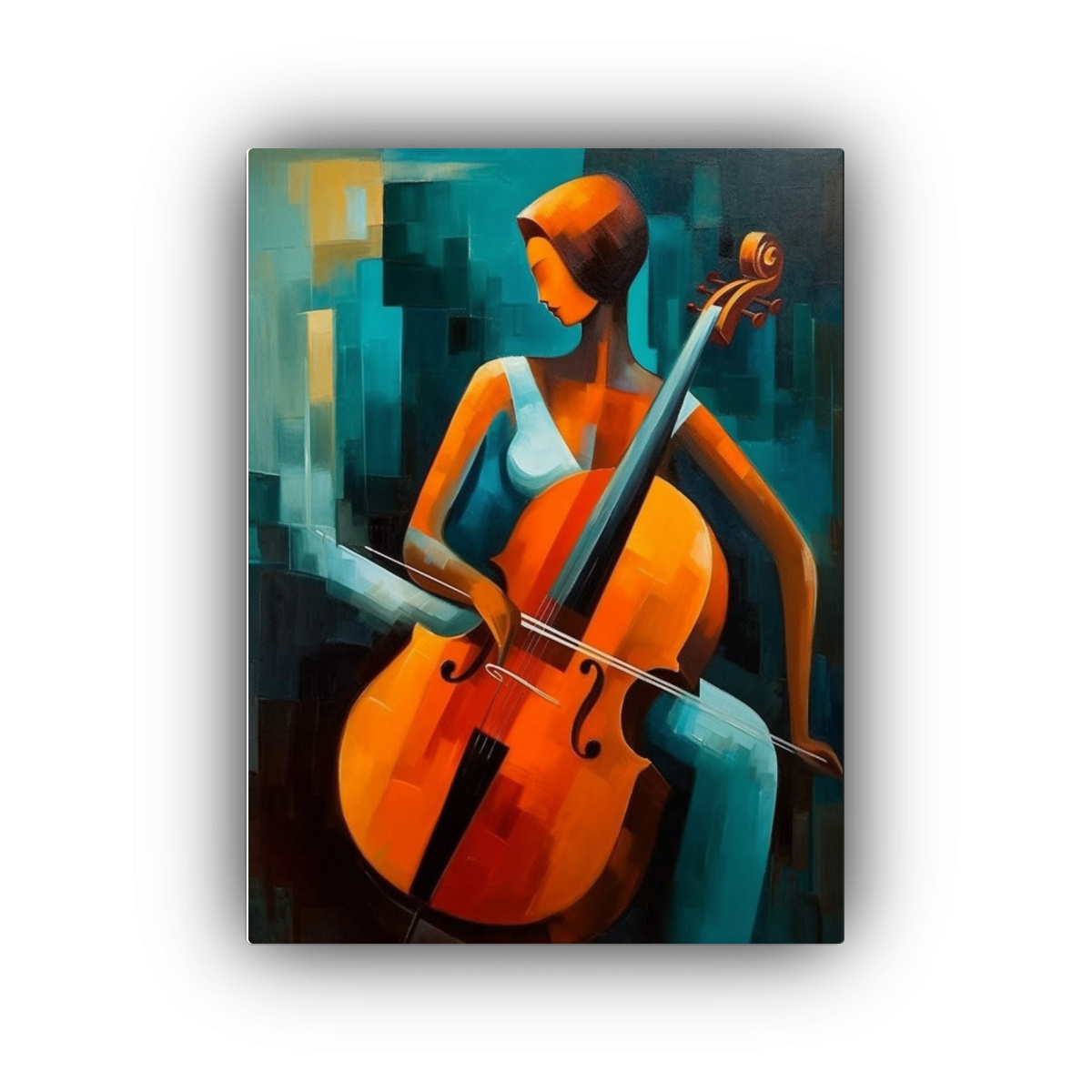 pintura-acuarela-mujer-elegante-tocando-el-violonchelo