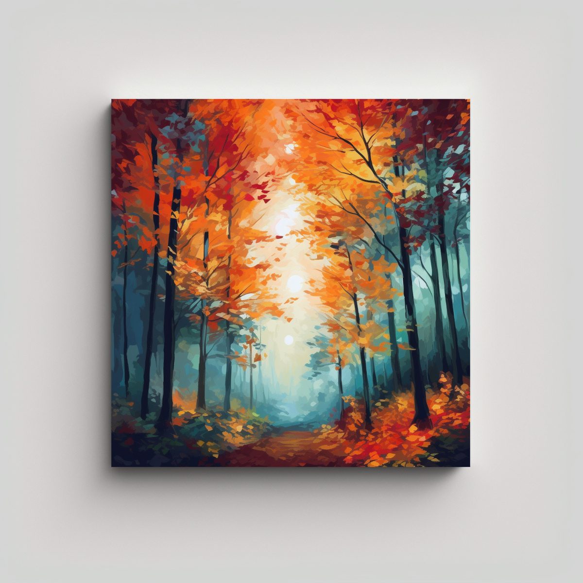 pintura-al-leo-de-hermoso-lienzo-de-tela-bosque-de-arces-coloridos-en-la-luz-del-sol