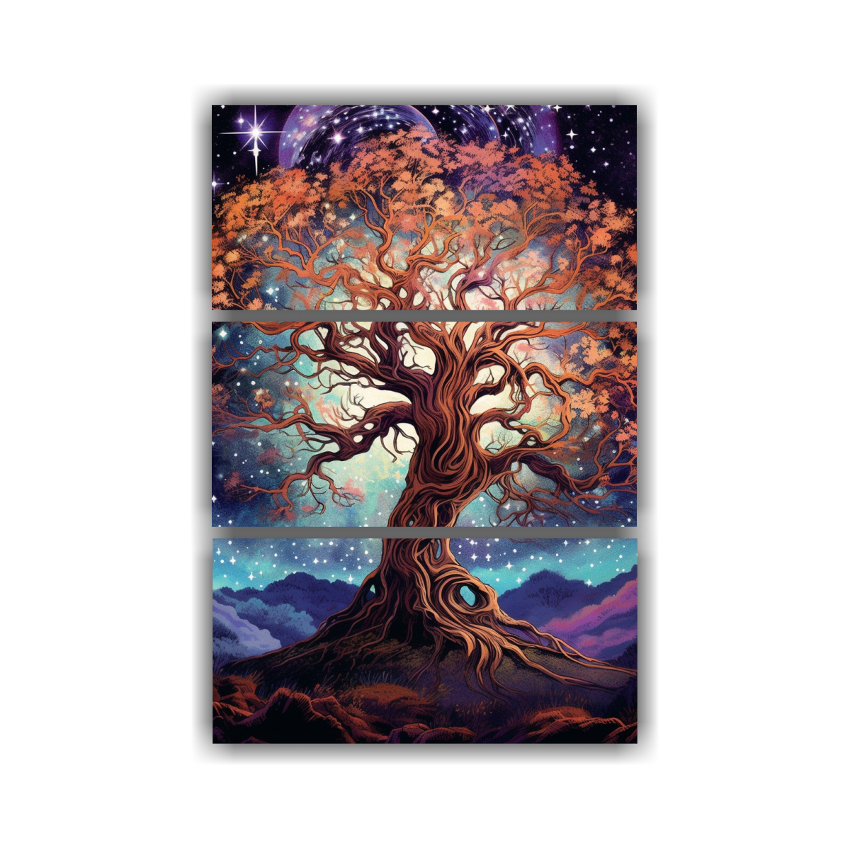 pintura-belleza-celestial-con-rbol-de-la-vida-de-ra-ces-brillantes-y-trenzas